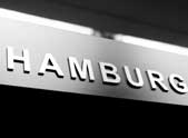 Schild mit der Inschrift Hamburg